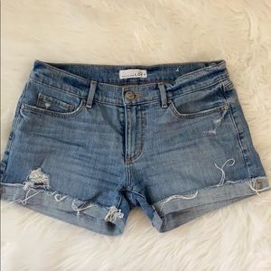 LOFT denim shorts